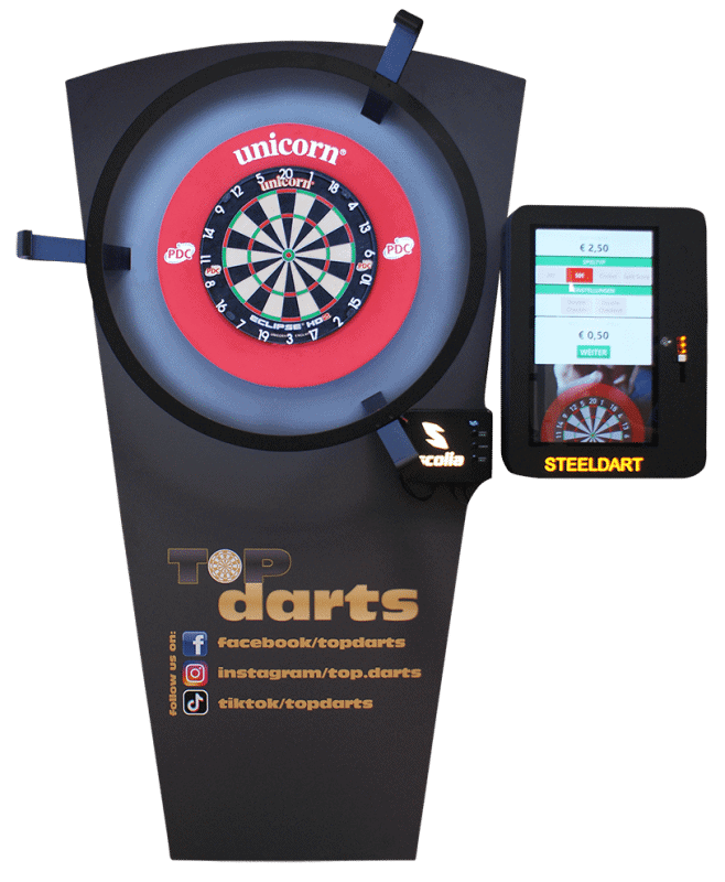 Sportgeräte für die Gastronomie – Löwen HB10 Darts, Profi-Kicker, Billard