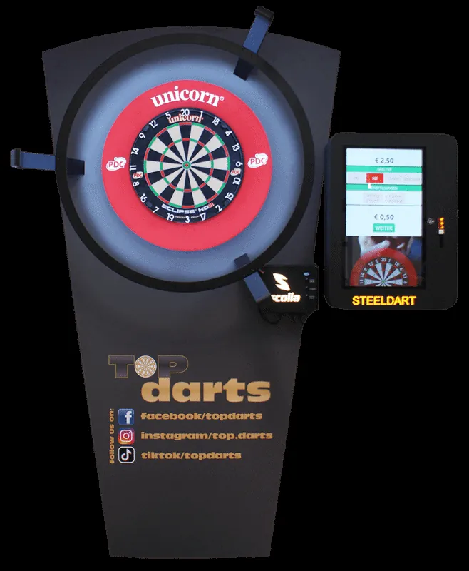 Sportgeräte für die Gastronomie – Löwen HB10 Darts, Profi-Kicker, Billard